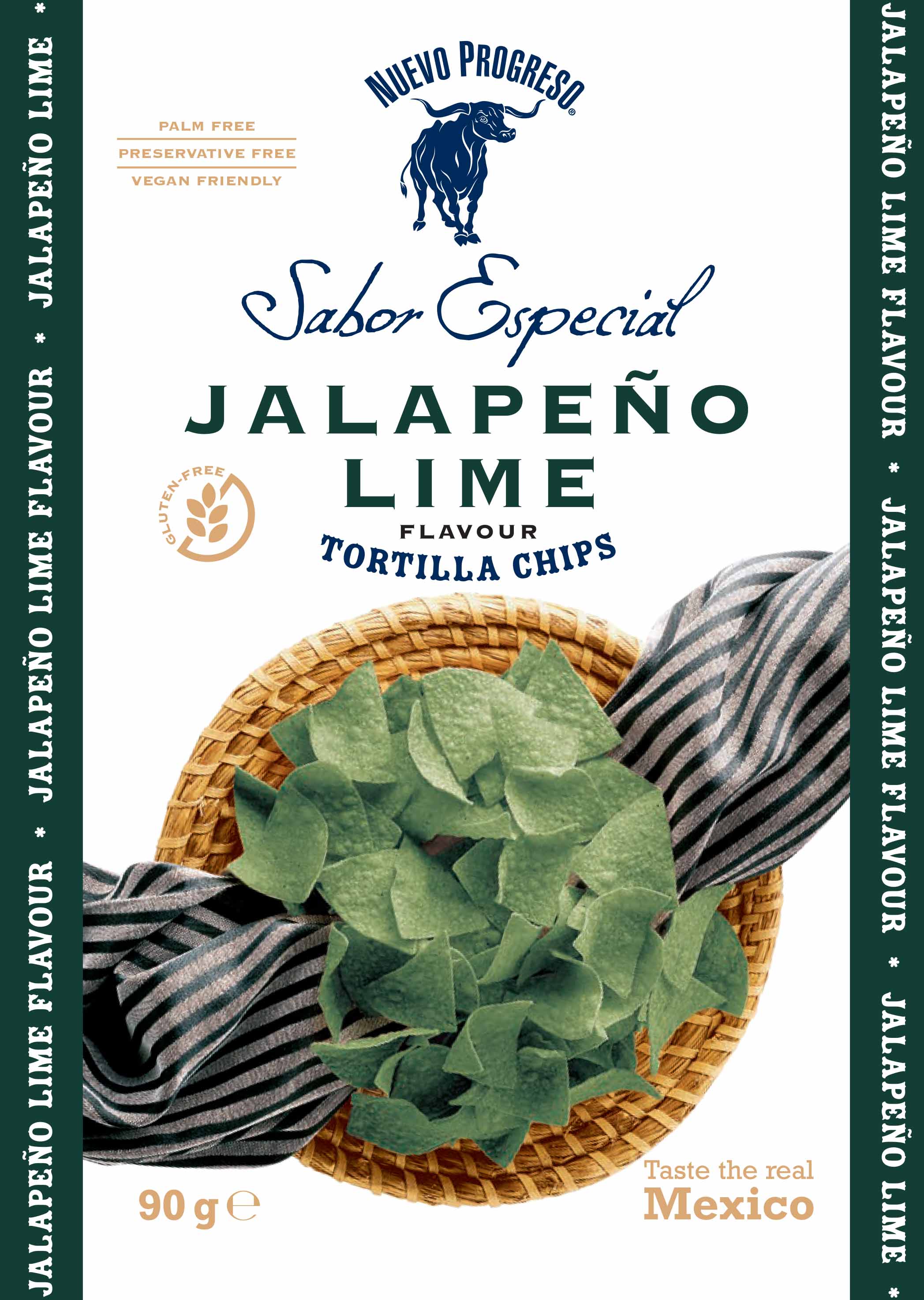 SABOR ESPECIAL Tortilla Chips Jalapeno Lime 90g